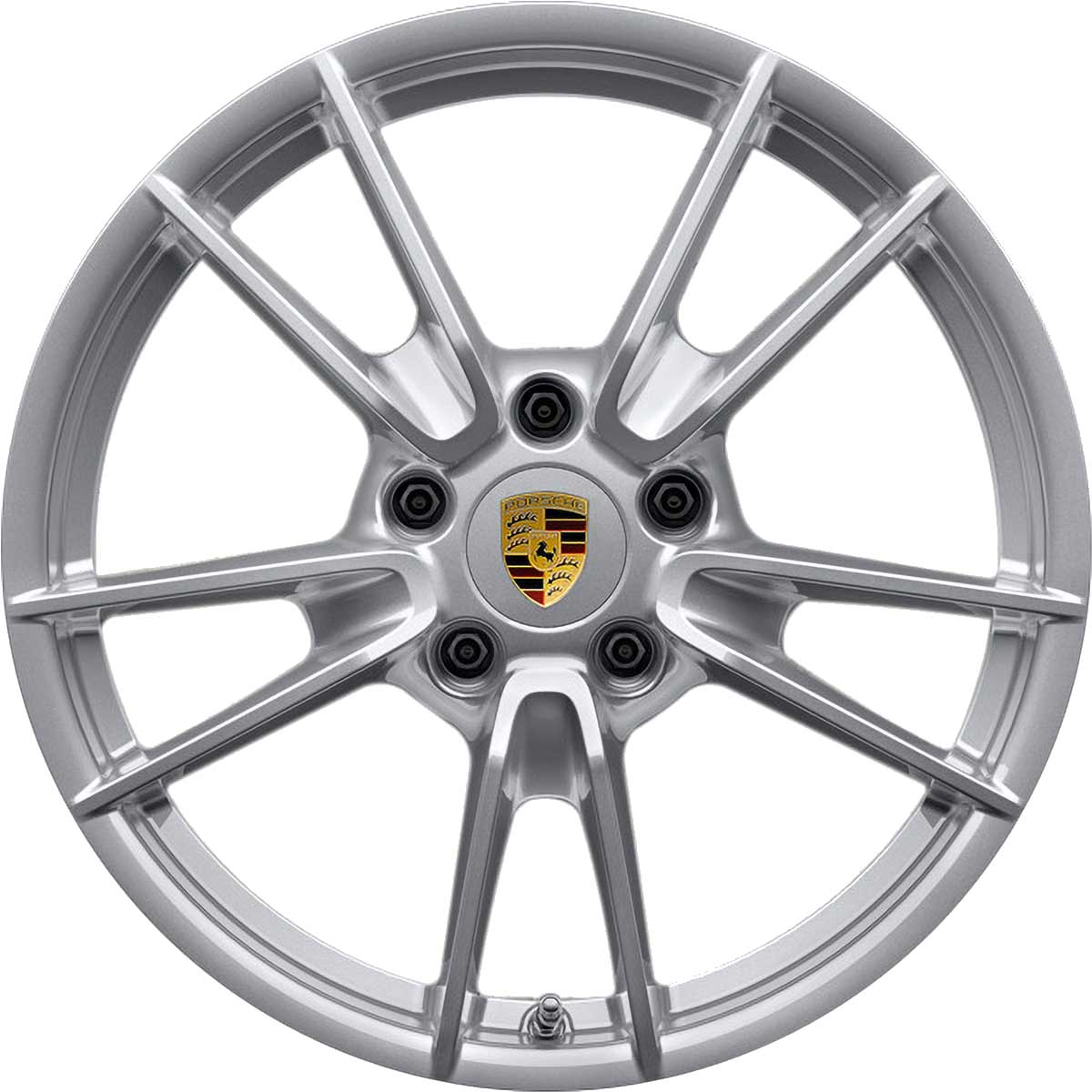 Porsche Carrera VII Brilliant Silver Alloy Wheel Product Image #1