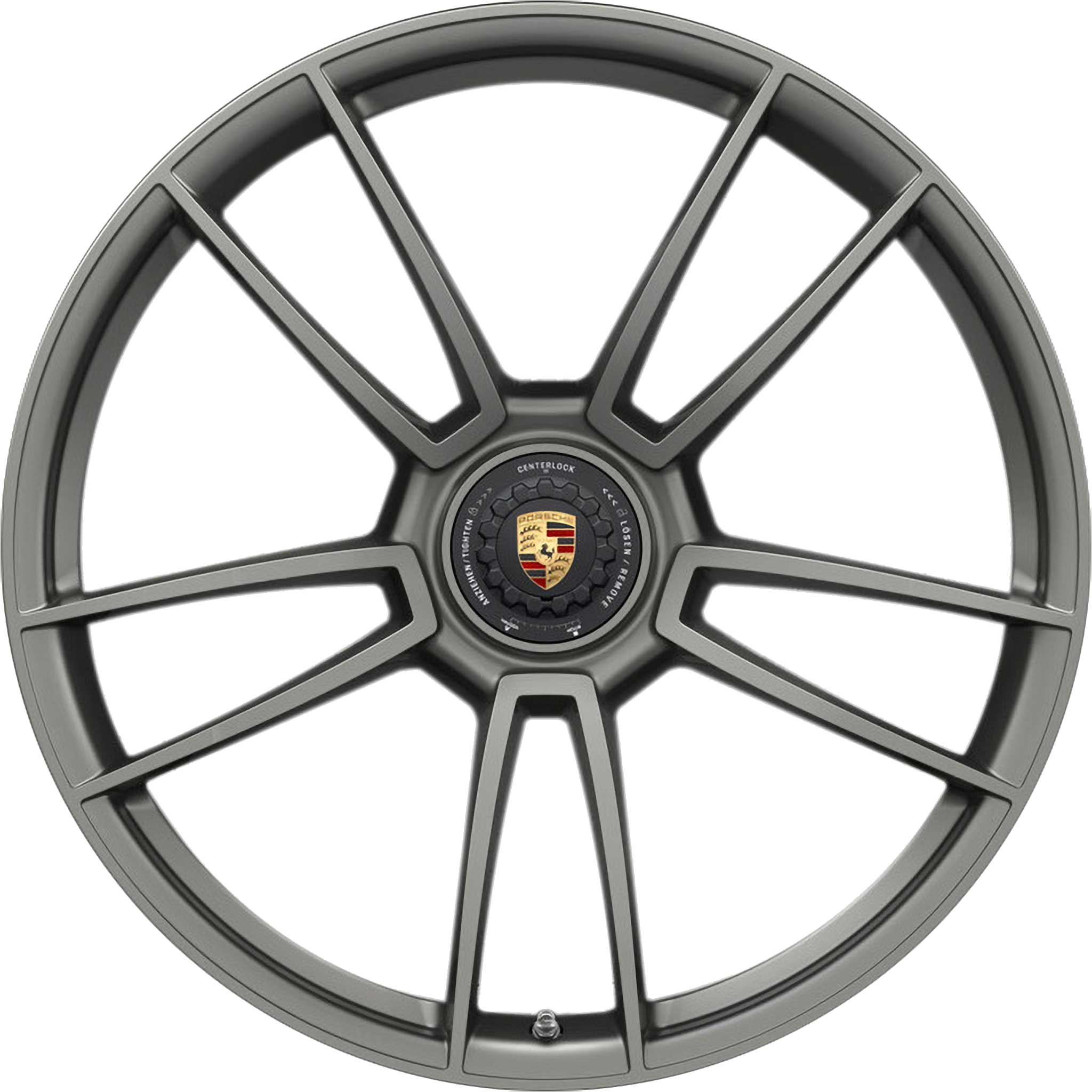 Porsche 911 Turbo S IV Platinum Satin Matt Alloy Wheel Product Image #1