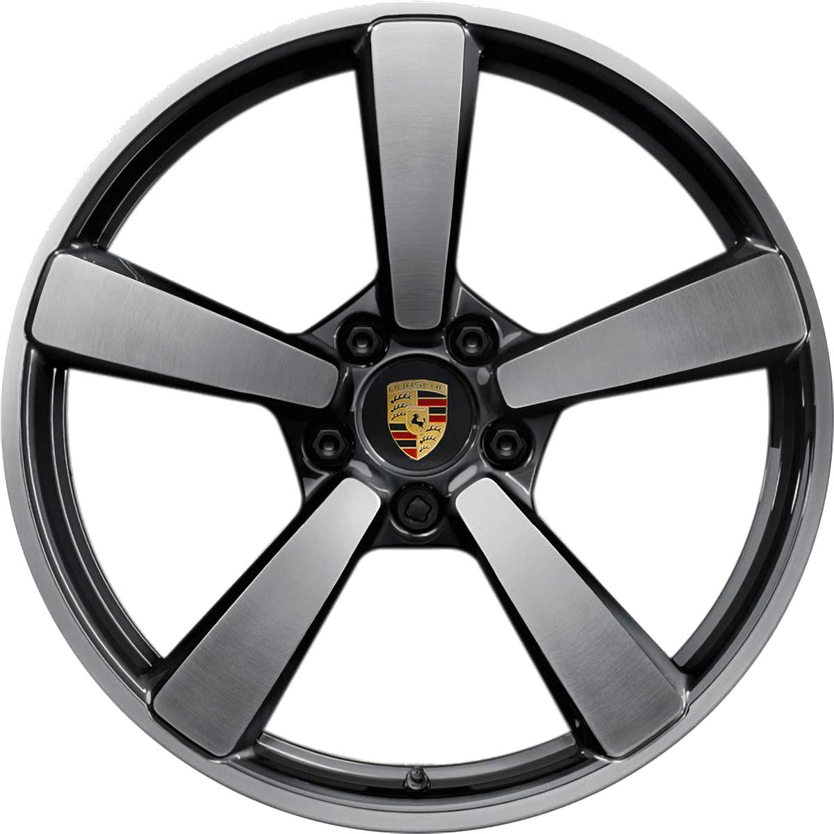 Porsche Turbo Exclusive Design Gloss Black Alloy Wheel Product Image #1