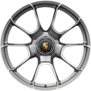 Porsche Turbo S Exclusive Design Platinum Silver with Bright Turned Alloy Wheel - Sizes 20in, 21in