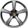 Porsche Turbo Exclusive Design platinum silver Wheel Img 1