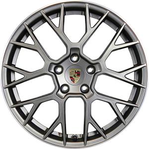 Grey Porsche RS Spyder Design alloy wheel
