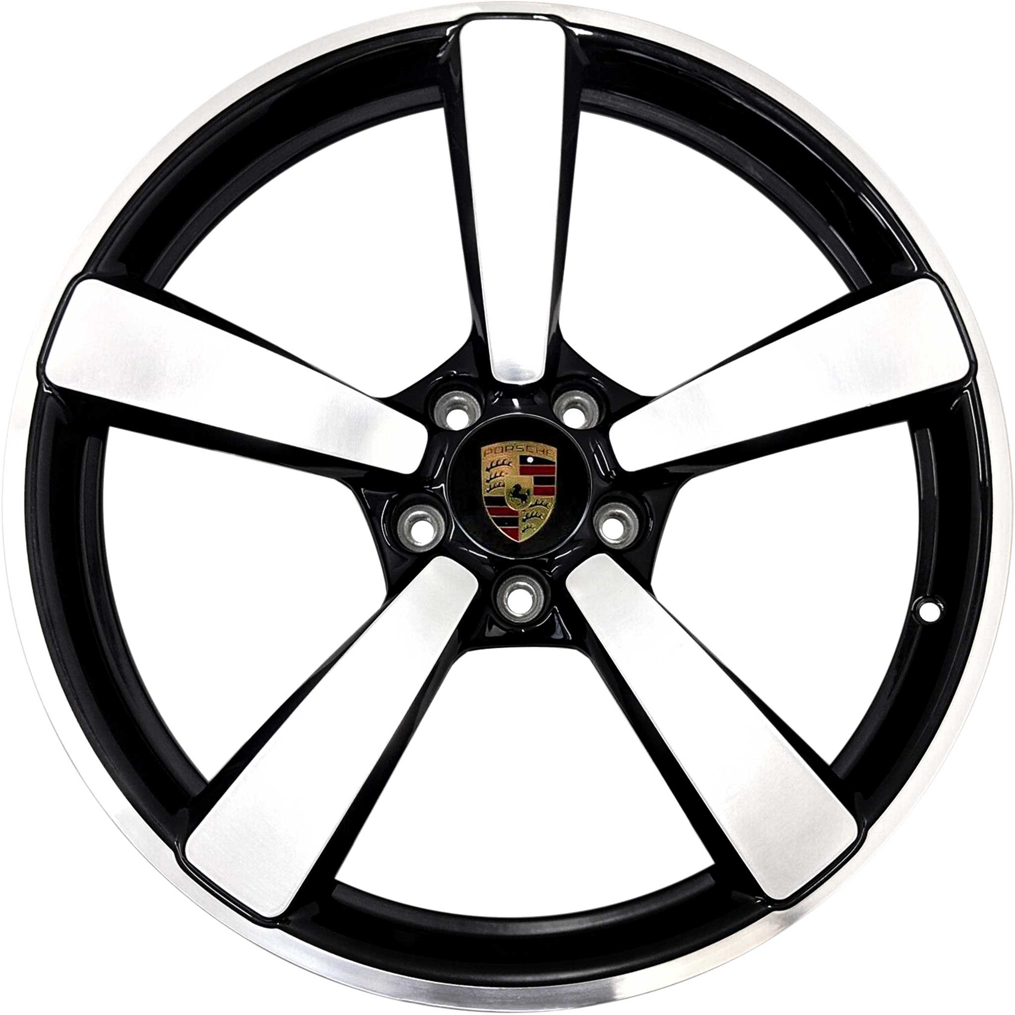 Porsche Carrera Exclusive Design Jet Black Alloy Wheel Product Image #1