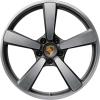 Porsche Carrera Exclusive Design platinum silver Wheel Img 1