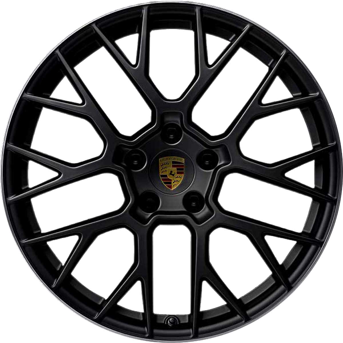 Porsche RS Spyder Design [992] Satin Black Alloy Wheel Product Image #1