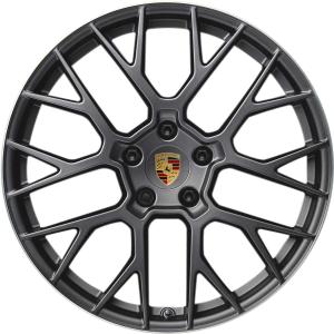 20" Porsche RS Spyder Design [992] Platinum Satin Matt alloy wheel