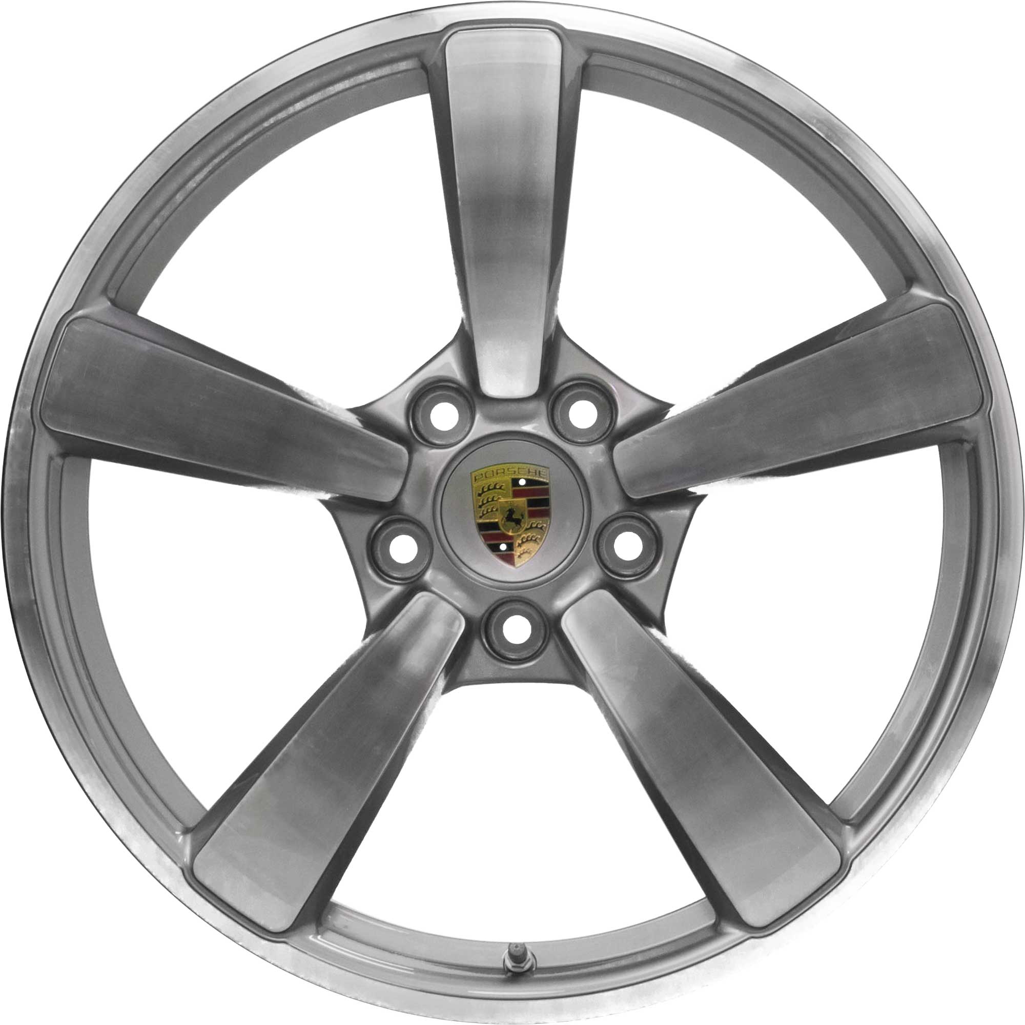Porsche Carrera Exclusive Design Platinum Satin Matt Alloy Wheel Product Image #1