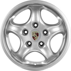 Porsche Cup Design 93 Diamond Silver Alloy Wheel for Porsche 993 (911) 993 - Sizes 16in, 17in