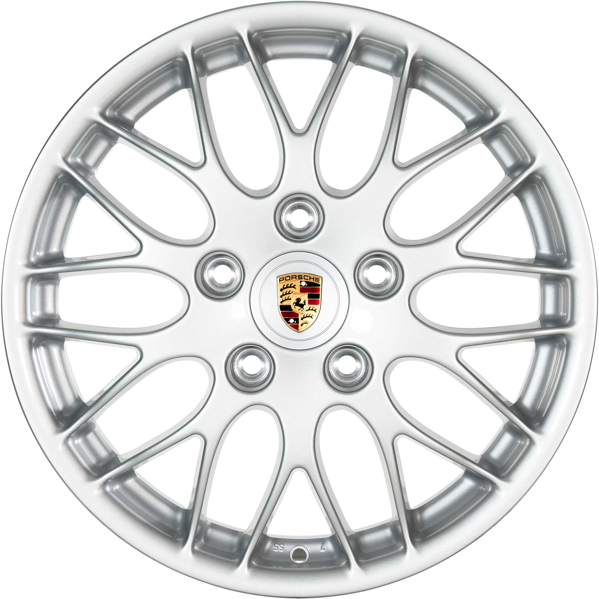 Porsche Sport Classic [993] Diamond Silver Alloy Wheel Product Image #1
