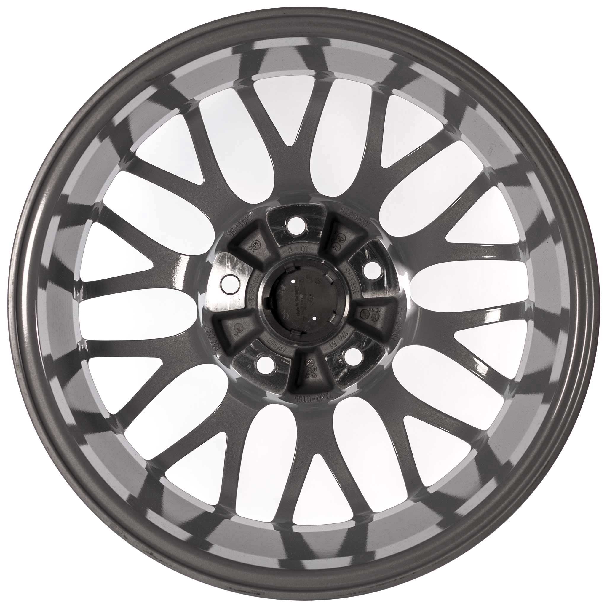 Porsche Sport Classic [993] Diamond Silver Alloy Wheel Product Image #3