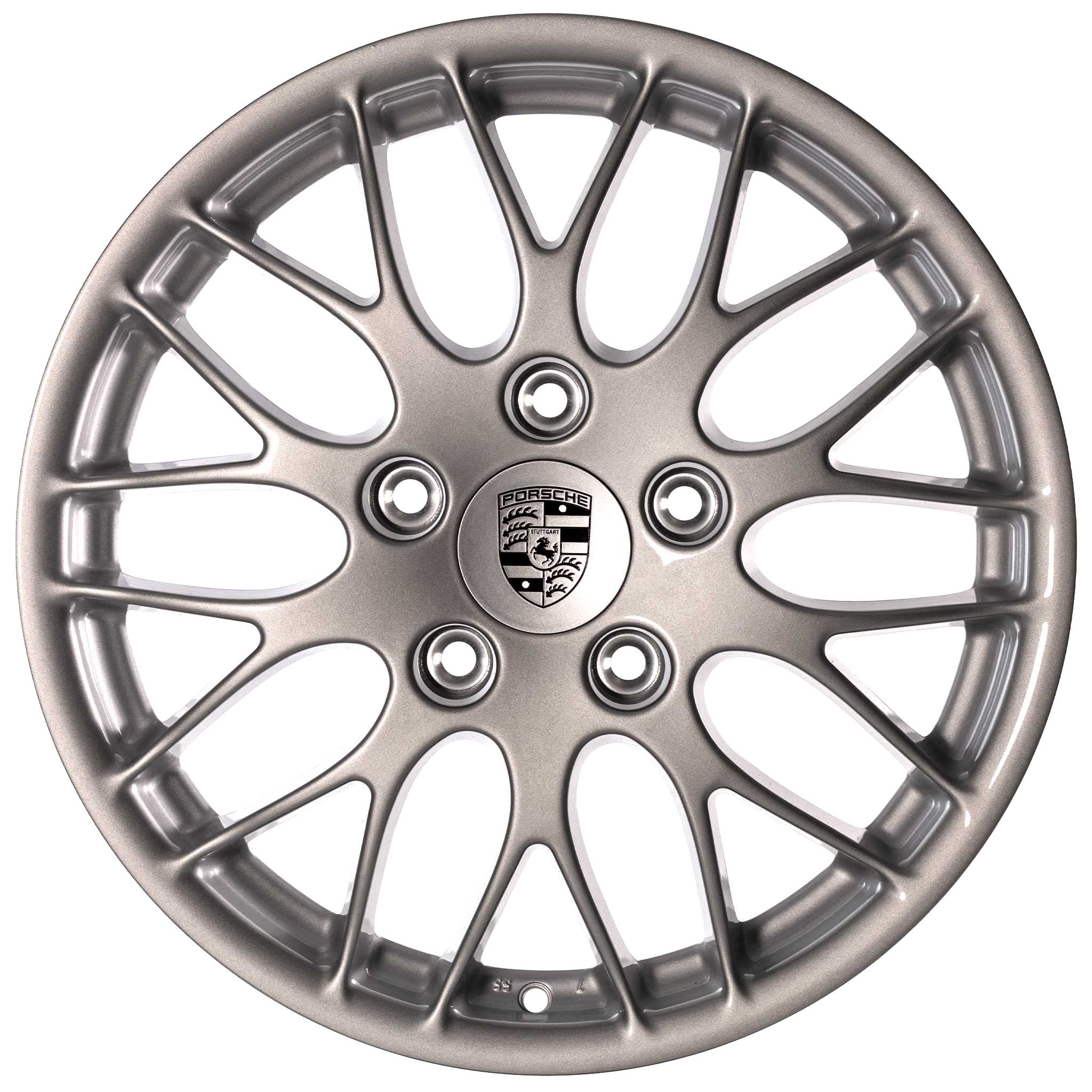Porsche Sport Classic [993] Diamond Silver Alloy Wheel Product Image #1