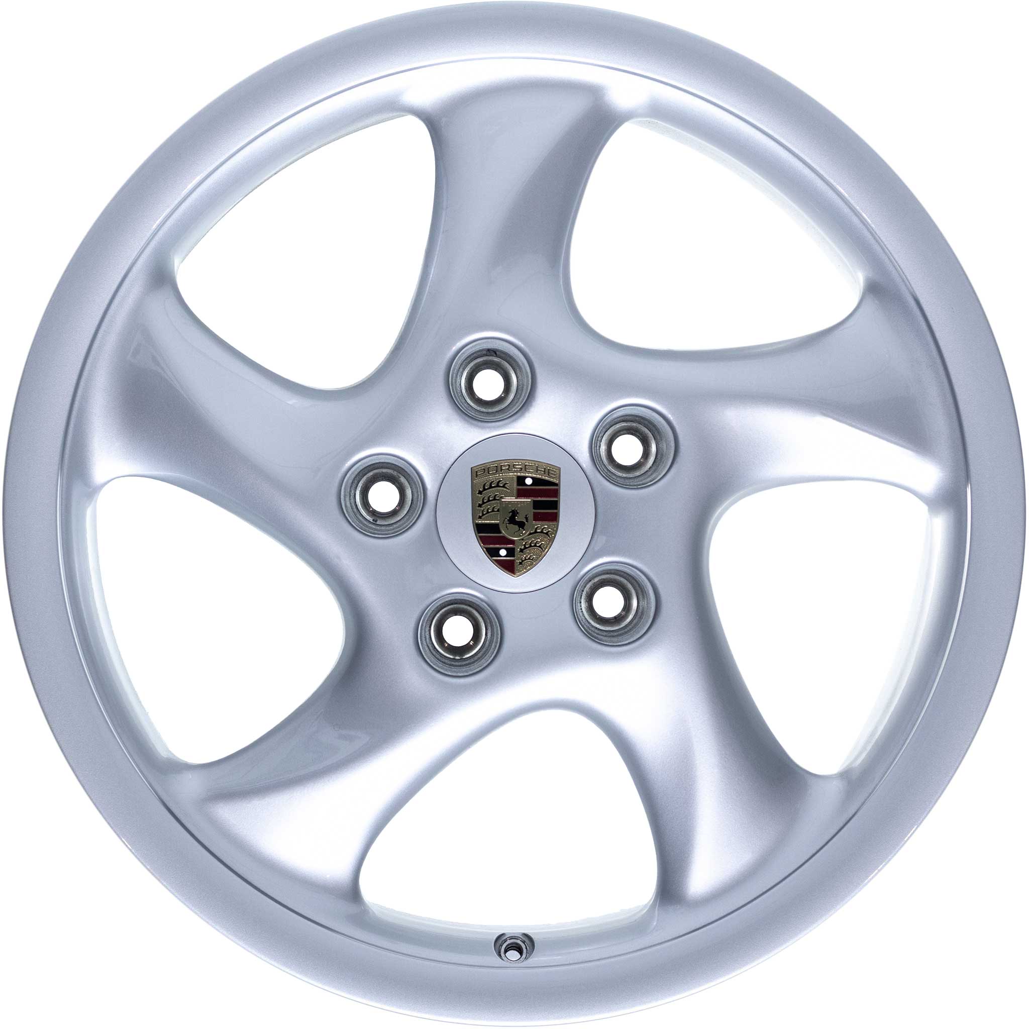 Porsche Turbo I Technology Diamond Silver Alloy Wheel Product Image #1