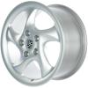 Porsche Turbo Look I Diamond Silver Wheel Img 2