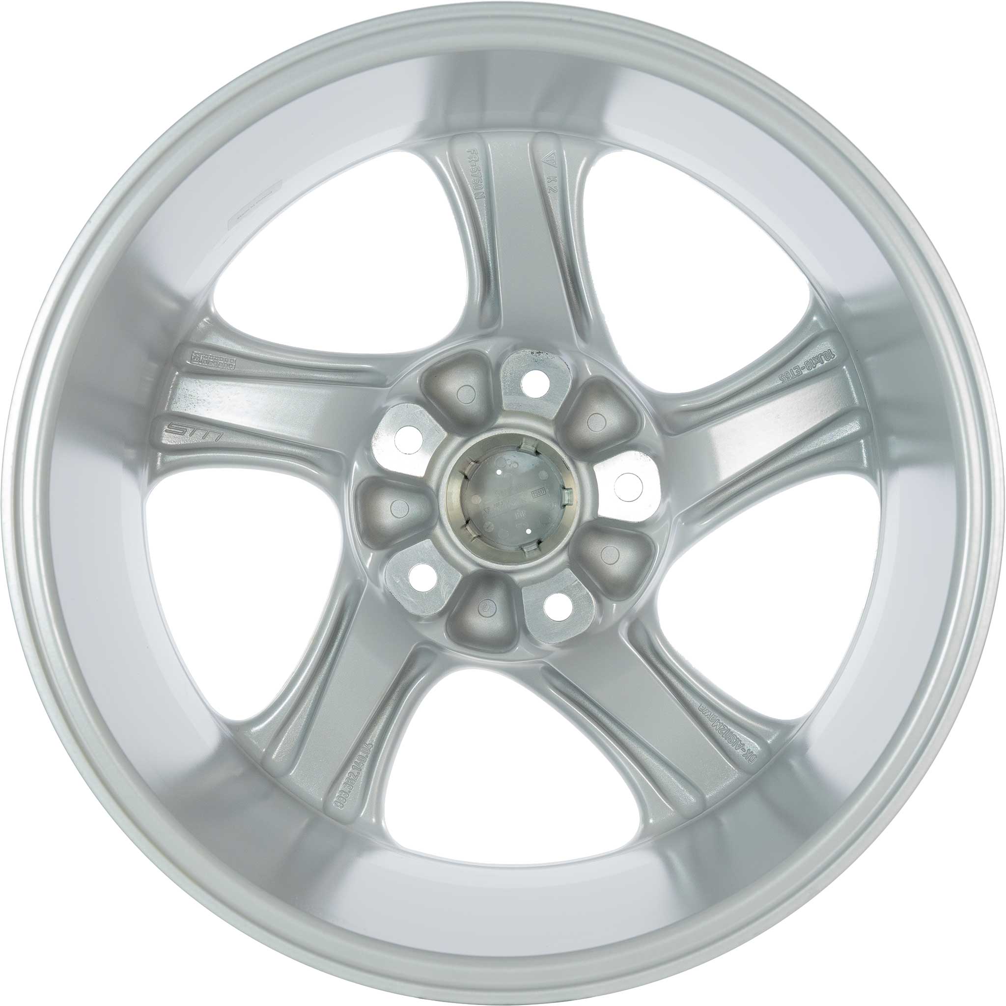 Porsche Turbo Look I Diamond Silver Alloy Wheel Product Image #3