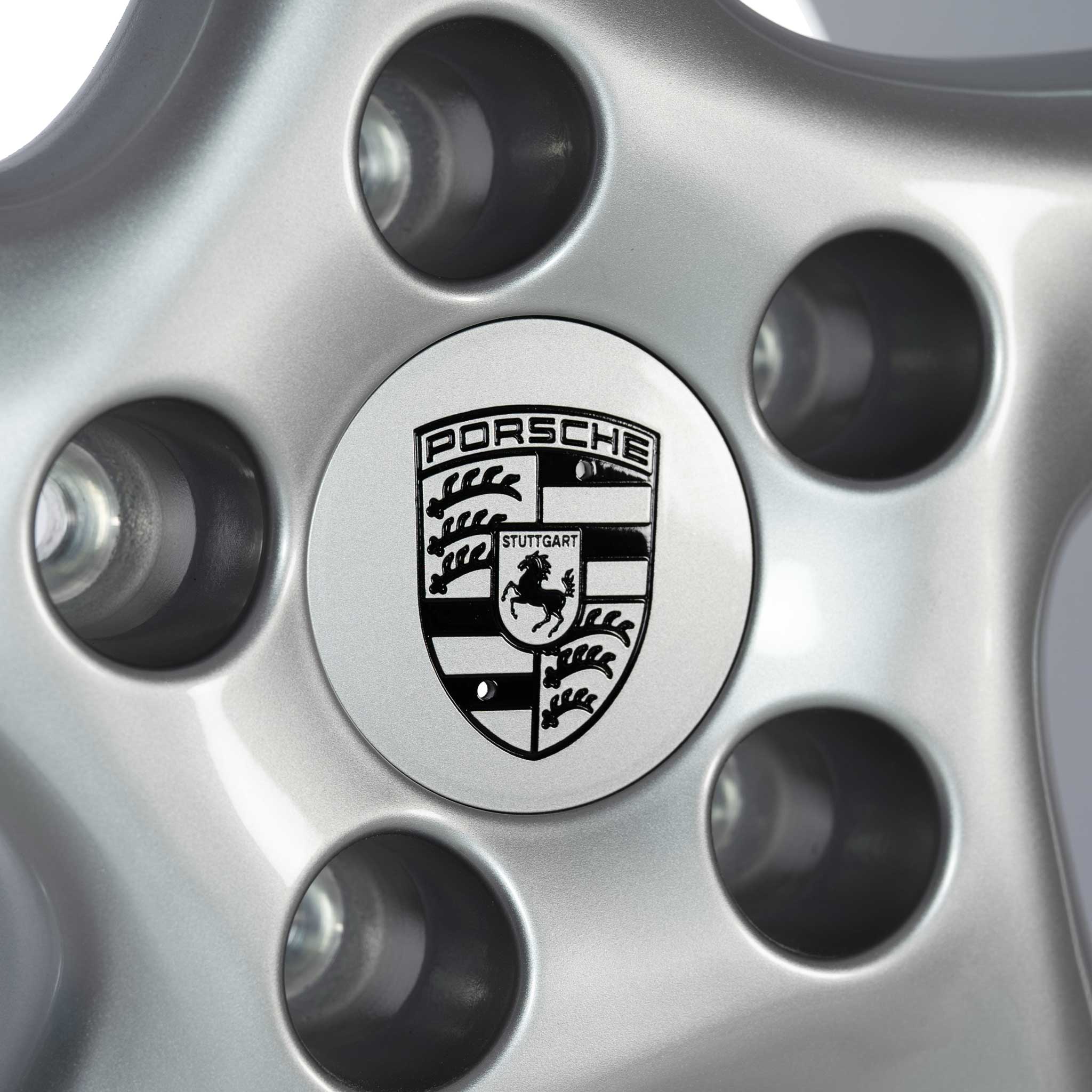 Porsche Turbo Look I Diamond Silver Alloy Wheel Product Image #4