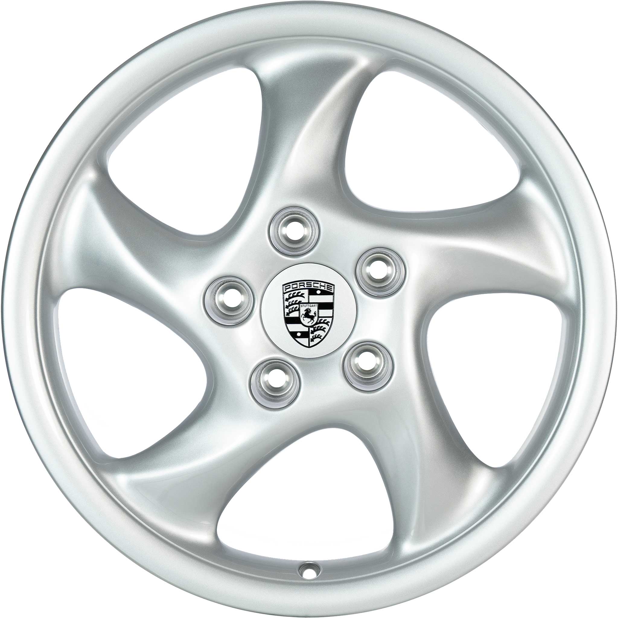Porsche Turbo Look I Diamond Silver Alloy Wheel Product Image #1