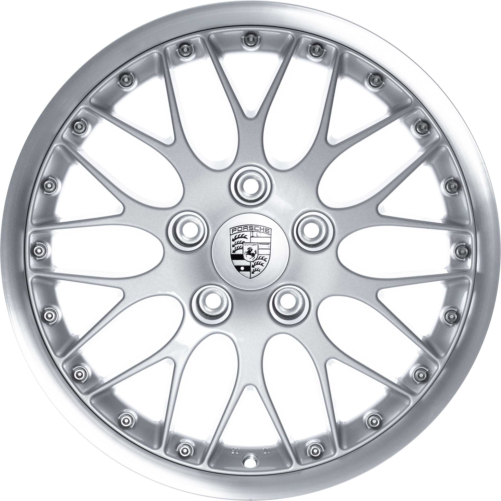 Porsche Sport Classic II [993] Diamond Silver Alloy Wheel Product Image #1