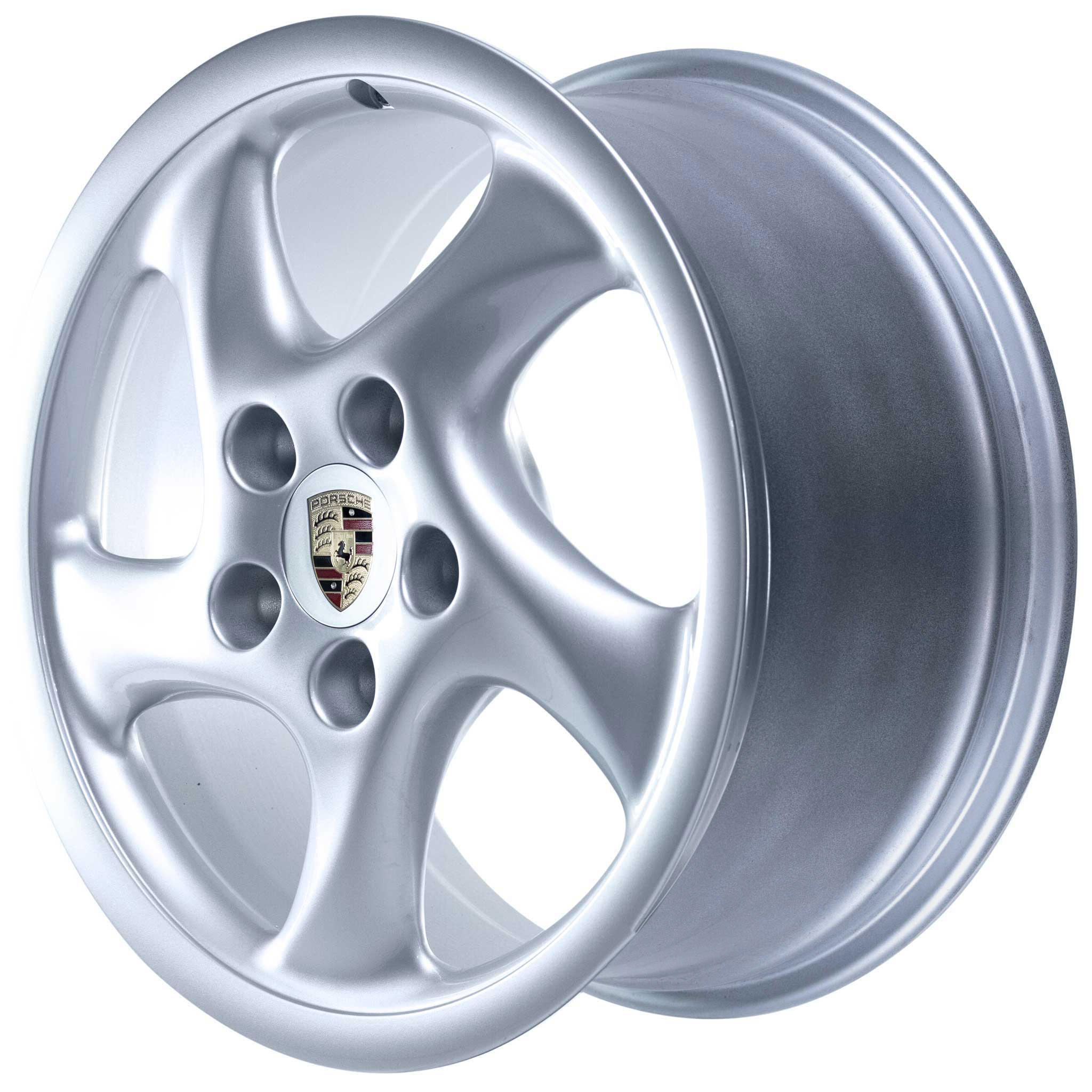 Porsche Turbo I Technology Diamond Silver Alloy Wheel Product Image #2