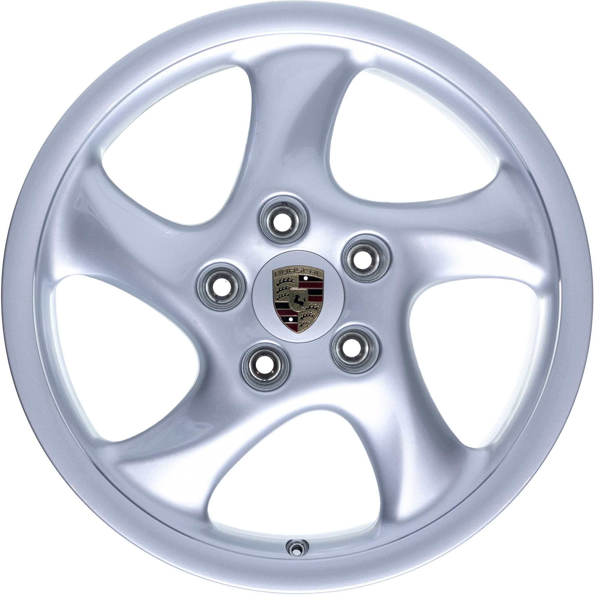 Porsche Turbo I Technology Diamond Silver Alloy Wheel Product Image #1