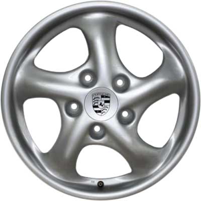 Porsche Carrera Sterling Silver Alloy Wheel Product Image #1