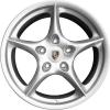 Porsche Carrera II 5 Spoke [v1] Sterling Silver Wheel Img 1
