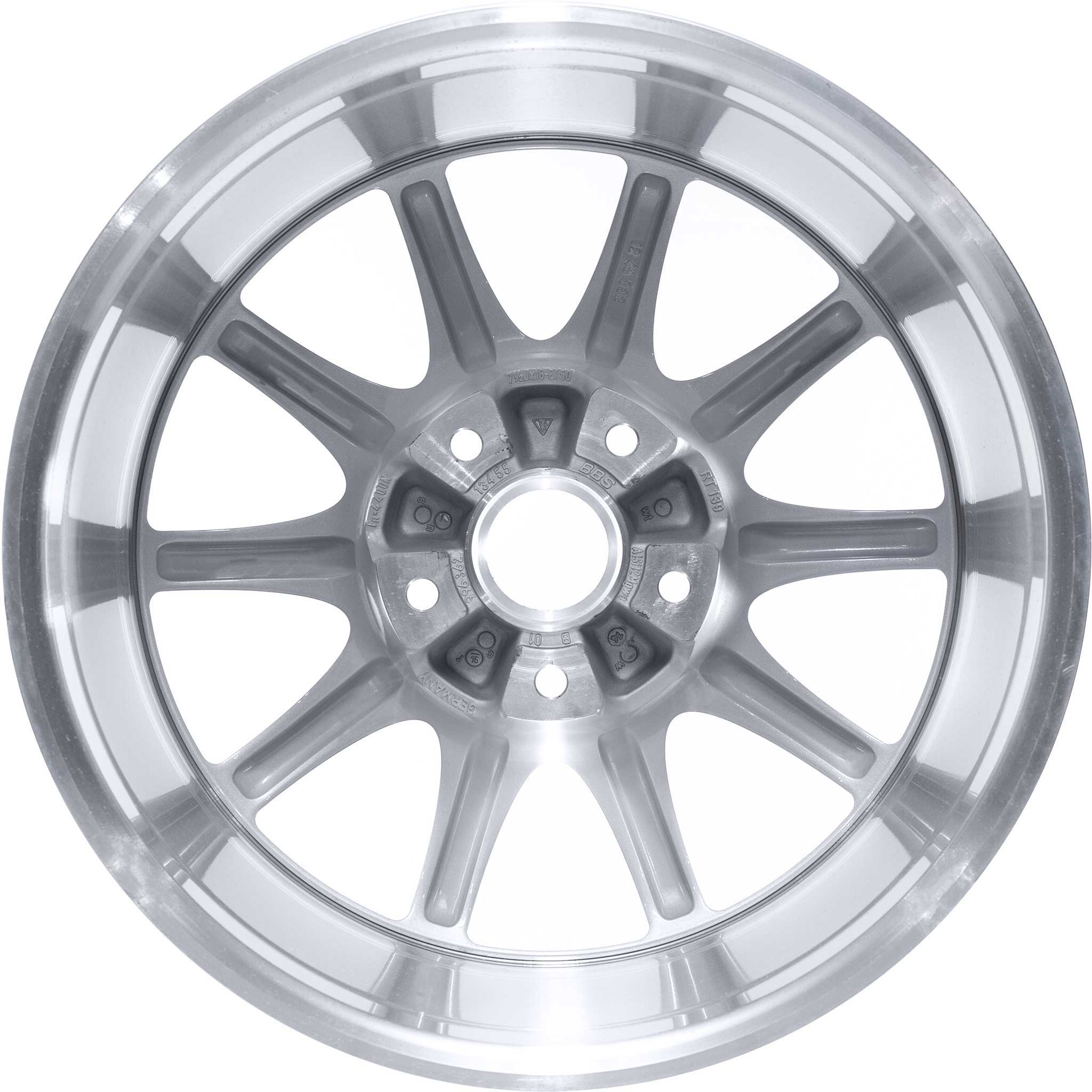 Porsche Sport Design [996] Sterling Silver Alloy Wheel Product Image #3