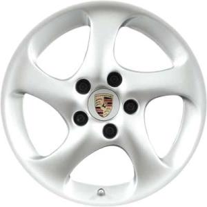 18" Porsche Turbo II Technology Sterling Silver alloy wheel