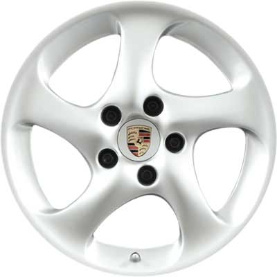 Porsche Turbo II Technology Sterling Silver Alloy Wheel Product Image #1