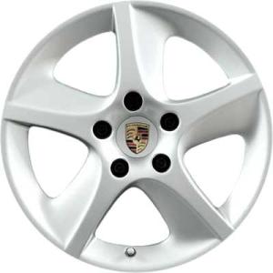 18" Porsche Sport Techno Sterling Silver alloy wheel