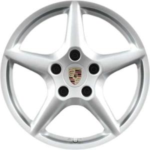 Porsche Carrera III Sterling Silver (BBS) Alloy Wheel for Porsche 997 (911) 997 - Sizes 18in