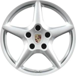 Porsche Carrera III Sterling Silver (Lemmerz) Alloy Wheel for Porsche 997 (911) 997 - Sizes 18in