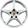 Porsche Carrera III Sterling Silver (Lemmerz) Wheel Img 1