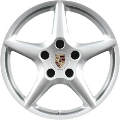 Porsche Carrera III Sterling Silver (Lemmerz) Alloy Wheel Product Image #1