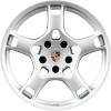 Porsche Carrera S Sterling Silver (BBS) Wheel Img 1