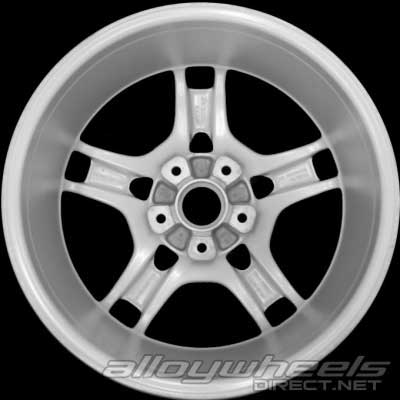 Porsche Carrera S Sterling Silver (Ronal) Alloy Wheel Product Image #2