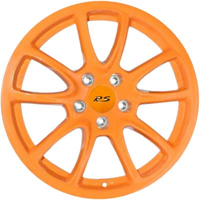 Porsche GT3 [997] Orange Alloy Wheel Product Image #1