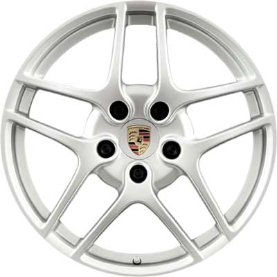 Porsche Carrera S II Sterling Silver Alloy Wheel Product Image #1