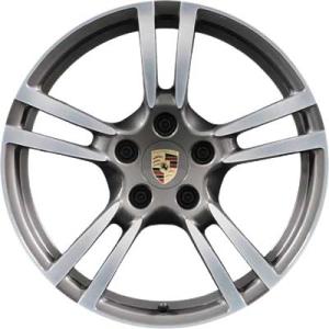 Porsche 911 Turbo II Titanium Dark Alloy Wheel for Porsche Cayman 987C - Sizes 19in