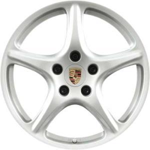 19" Porsche Carrera Classic Sterling Silver alloy wheel