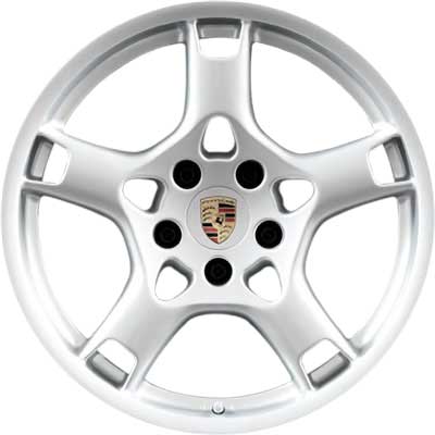Porsche Carrera S Sterling Silver (Ronal) Alloy Wheel Product Image #1