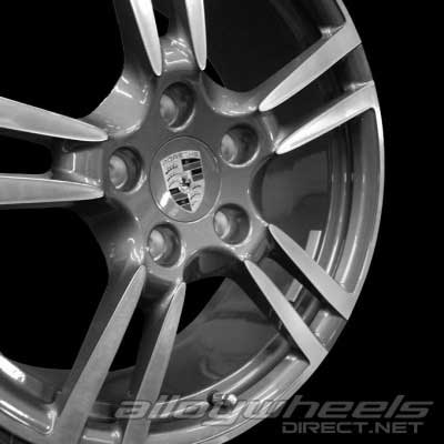 Porsche 911 Turbo II Titanium Dark Alloy Wheel Product Image #3