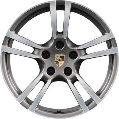 Porsche 911 Turbo II Titanium Dark Alloy Wheel Product Image #1