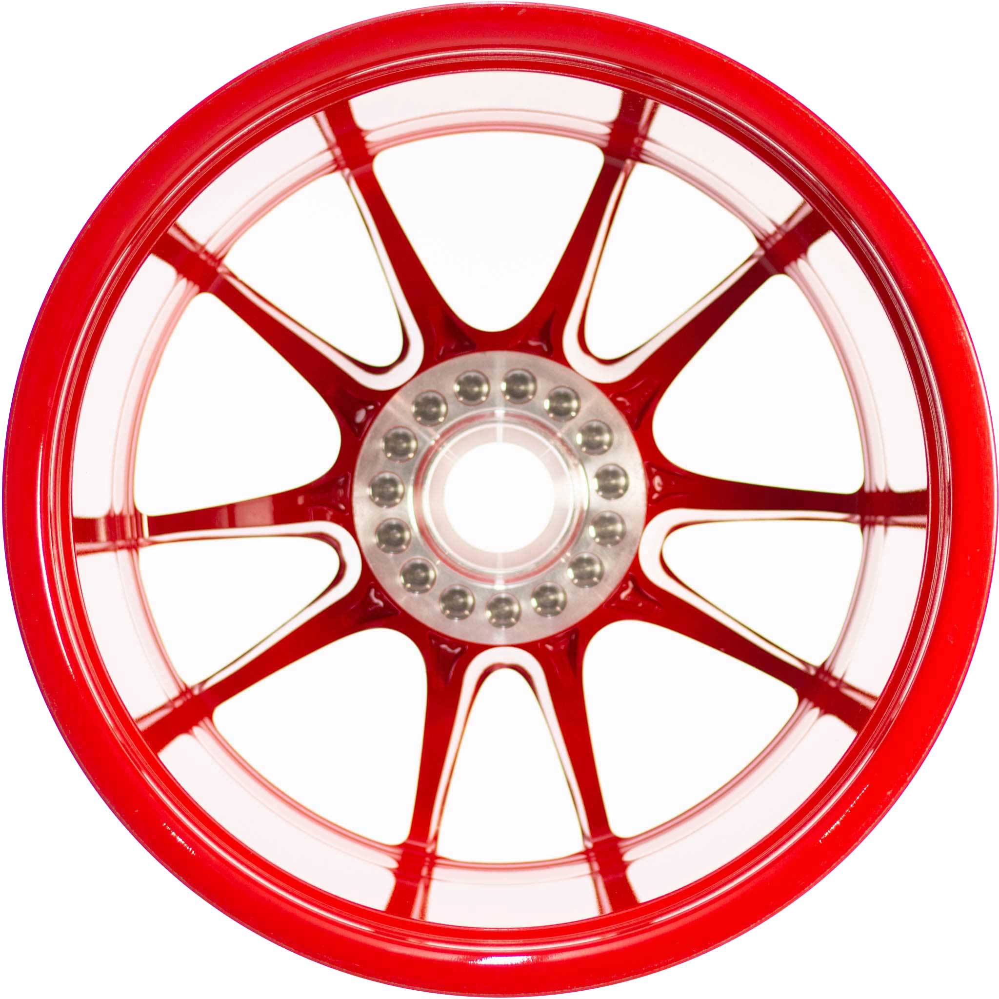 Porsche GT3 RS [997 CL] Guards Red Alloy Wheel Product Image #3