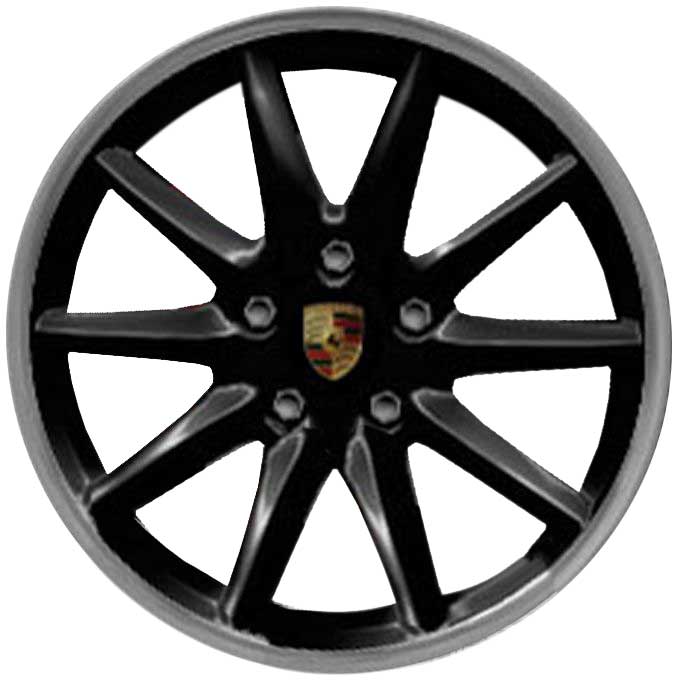 Porsche Carrera Sport [987-997] Gloss Black Alloy Wheel Product Image #1