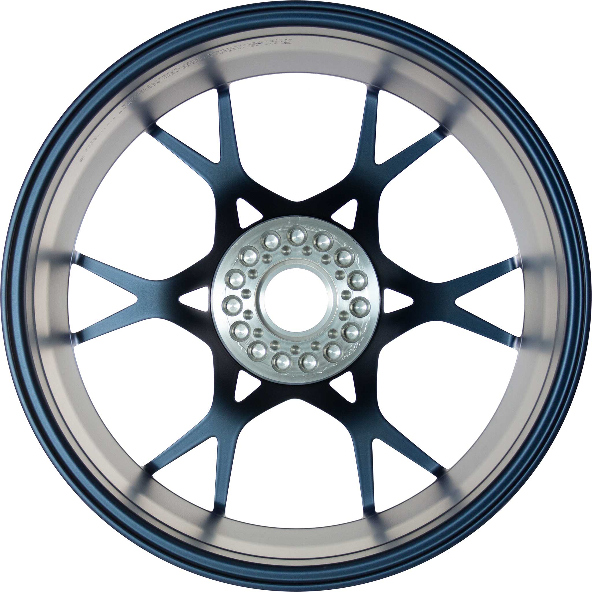 Porsche GT4 RS Indigo Blue Alloy Wheel Product Image #3