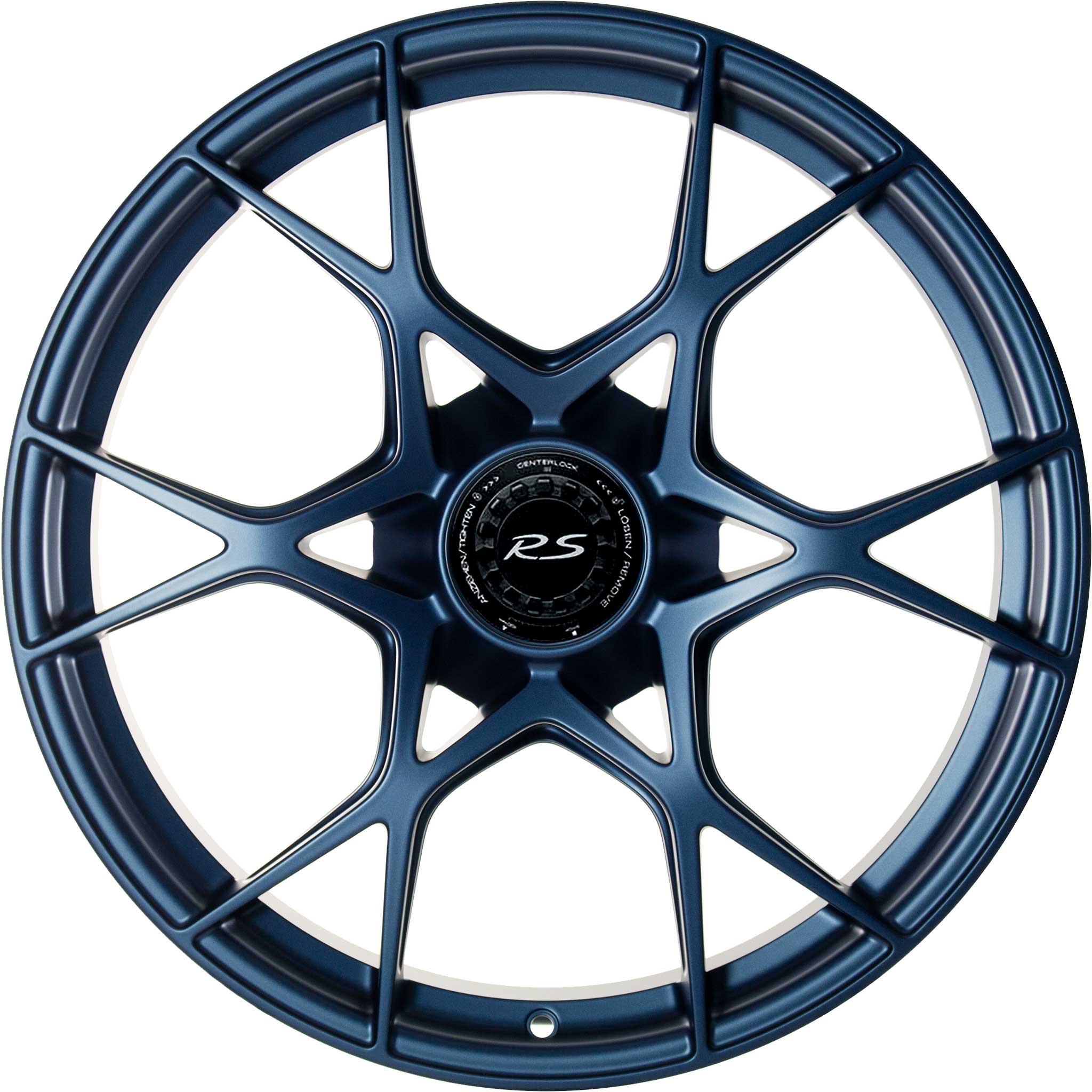 Porsche GT4 RS Indigo Blue Alloy Wheel Product Image #1
