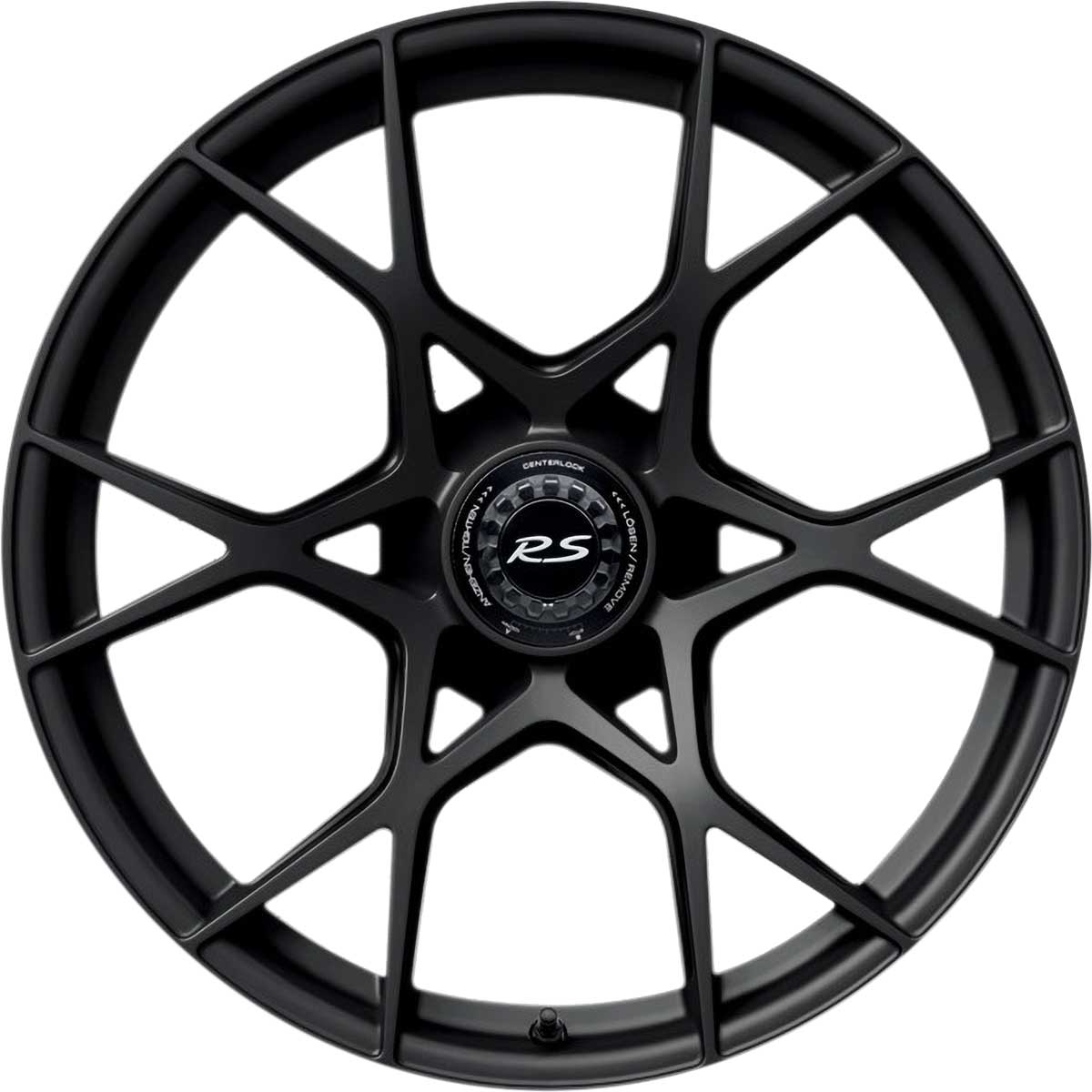 Porsche GT4 RS Satin Black Alloy Wheel Product Image #1