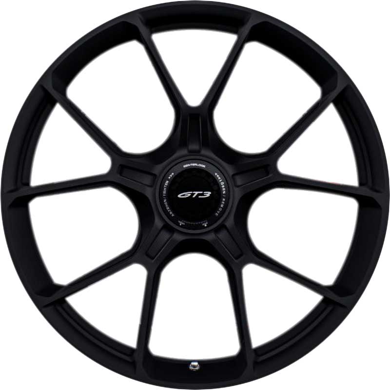 Porsche GT3 [992] Satin Black Alloy Wheel Product Image #1
