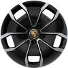 Porsche Taycan Turbo Aero Gloss Black with Bright Turned Wheel Img 1