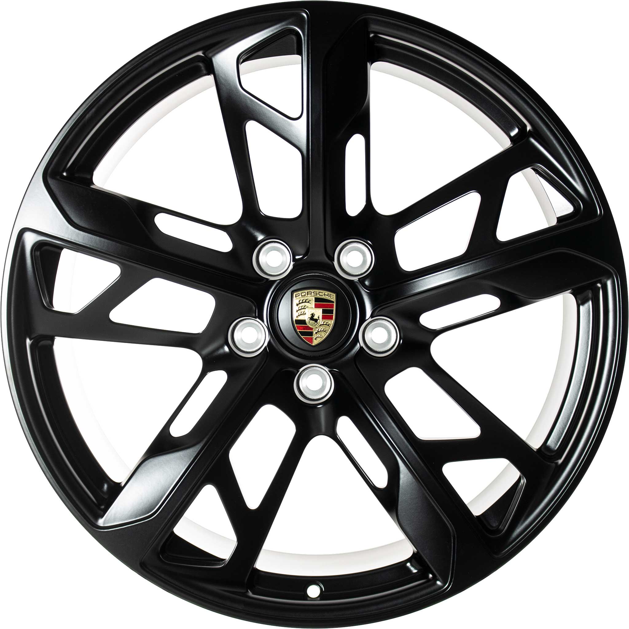 Porsche Taycan Cross Turismo Satin Black Alloy Wheel Product Image #1
